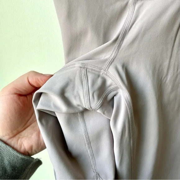 Lululemon Wunder Under Crop II *Roll Down Scallop Full-On Luxtreme 24" Pink - Picture 10 of 10